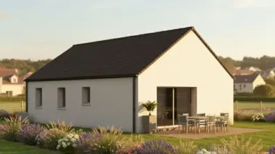 Image du modèle de maison BRIAND FOUINETEAU - Façade arrière rectifiée