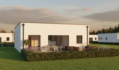 Image du modèle de maison LAMAZEROLLES - Façade arrière rectifiée