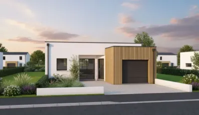 Image du modèle de maison LAMAZEROLLES - Façade avant rectifiée