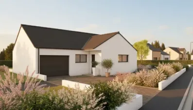 Image du modèle de maison MAILLARD MONCHO - Façade avant rectifiée