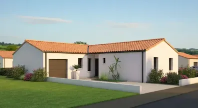 Image du modèle de maison COUTANT - Façade avant rectifiée