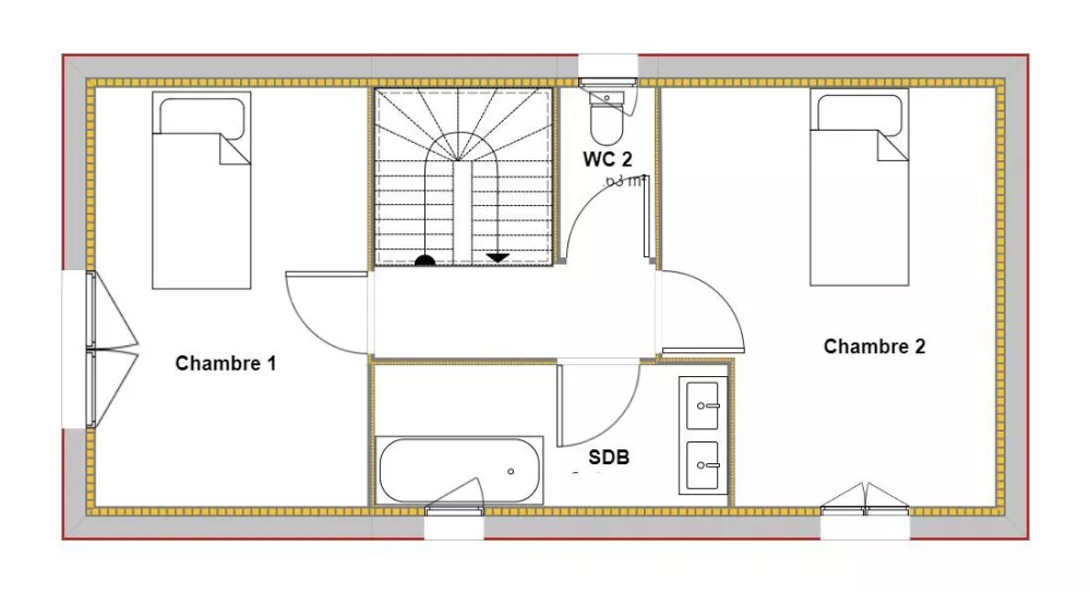 Image du modèle de maison CAMELIA ETAGE