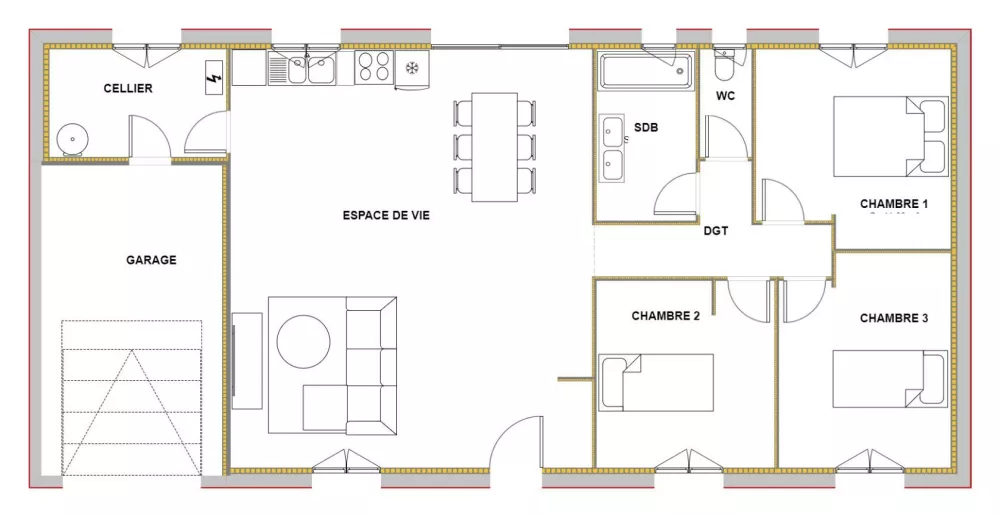 Image du modèle de maison FUCHSIA PLAN