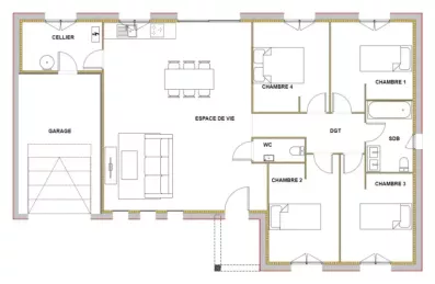 Image du modèle de maison HIBISCUS PLAN