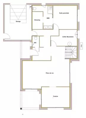 Image du modèle de maison MAGNOLIA PLAN RDC
