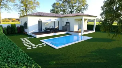 Image du modèle de maison EN L