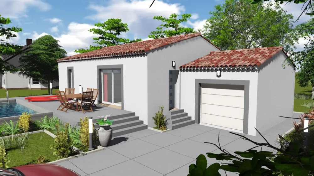 Image du modèle de maison Modena visuel avant 1