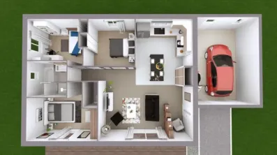 Image du modèle de maison Modena Dollhouse V2