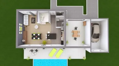 Image du modèle de maison Roma Dollhouse Rdc