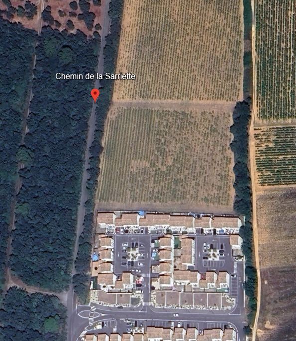 Image du modèle de maison laudun terrasse du chateau vue aerienne