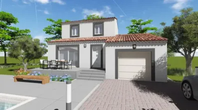 Image du modèle de maison ELCHE Gamme BIOXIA 1 visuel avant 2