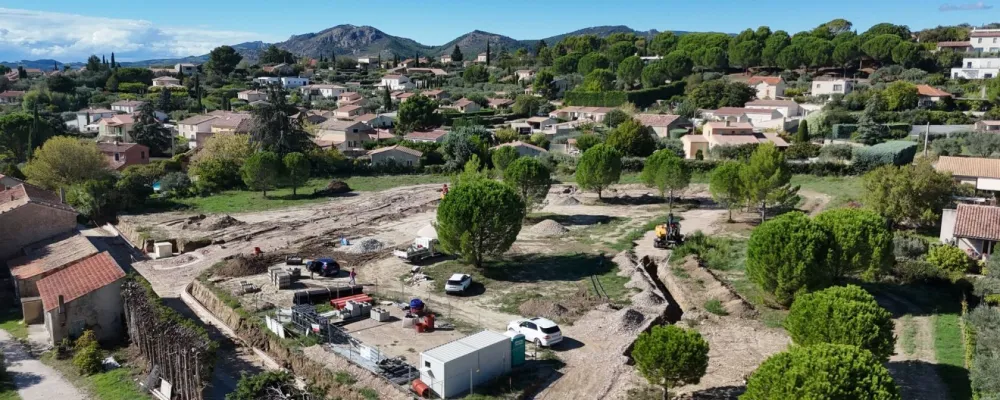 Image du terrain Terrain à bâtir de 446 m² à CAROMB (84)