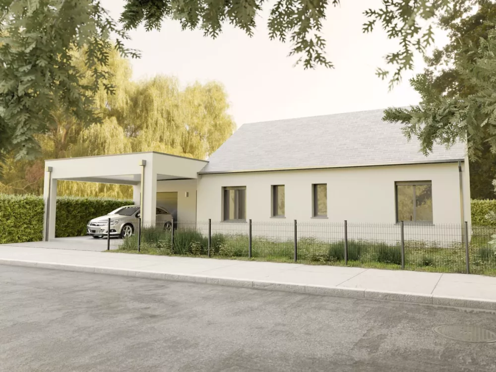 Image du modèle de maison LEZE PE vue 01