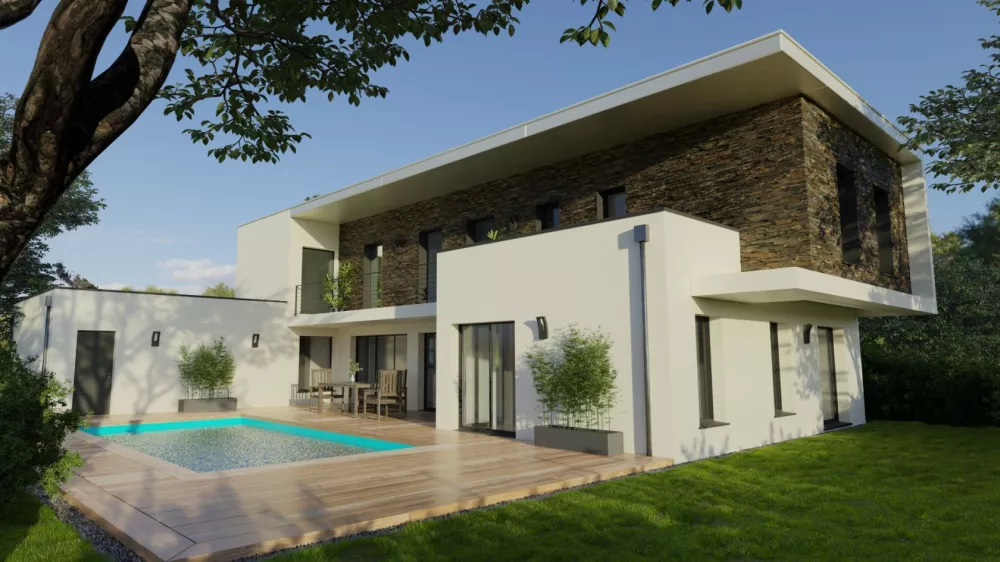 Image du modèle de maison APS02 - Rocher vue 02