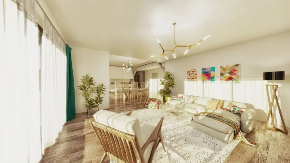 Image du modèle de maison APS02 - prunier - int 