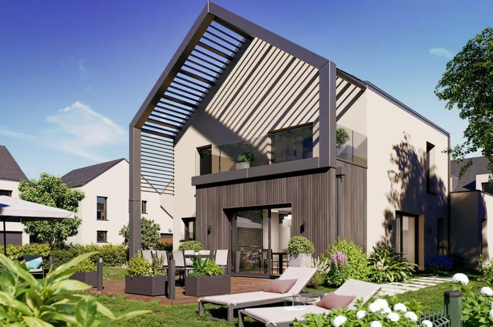 Image du modèle de maison Vue Jardin - Lot 7