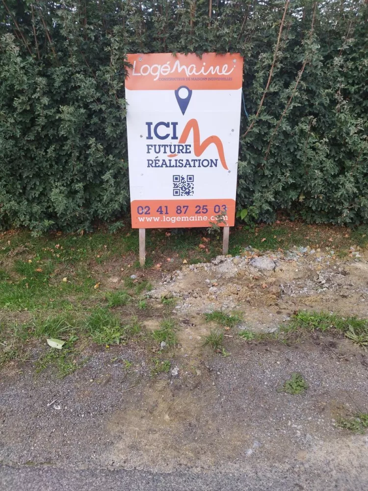 Image du terrain Terrain à bâtir de 385 m² à CHAMPIGNE (49)