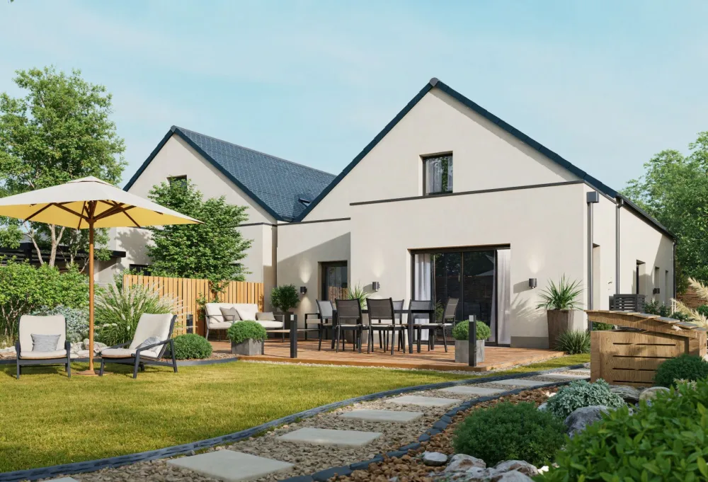 Image du modèle de maison LOT 2 - JARDIN