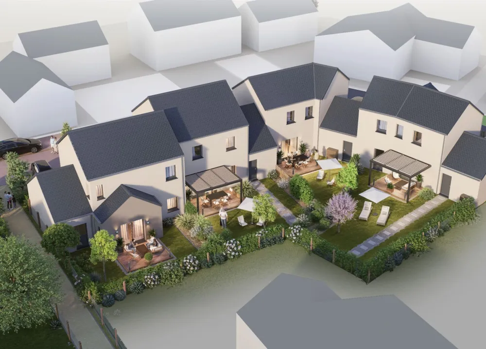 Image du modèle de maison VISUEL 3D - ILOT D Jardin