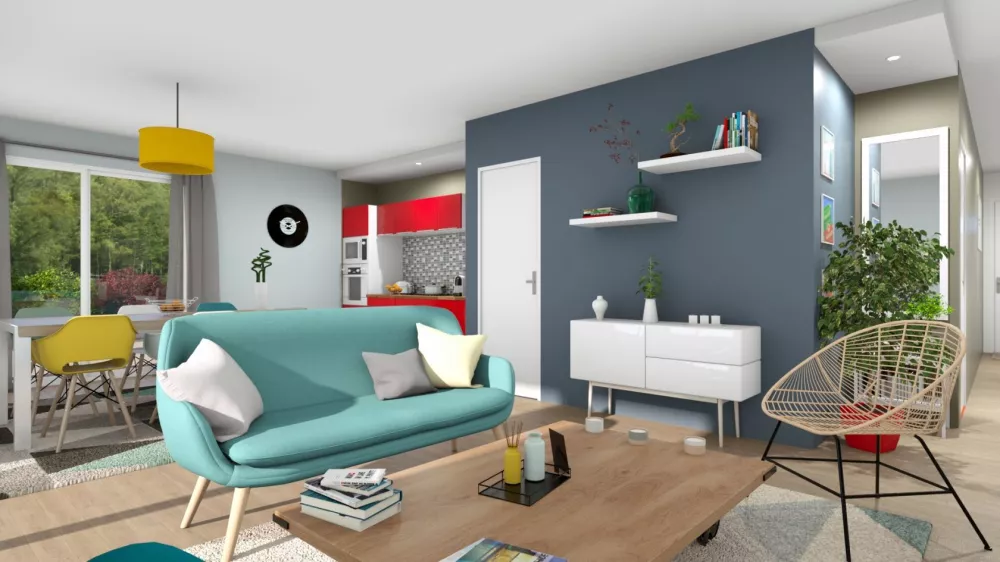 Image du modèle de maison CAMELIA_4CH+ AG PERS INTR SJR