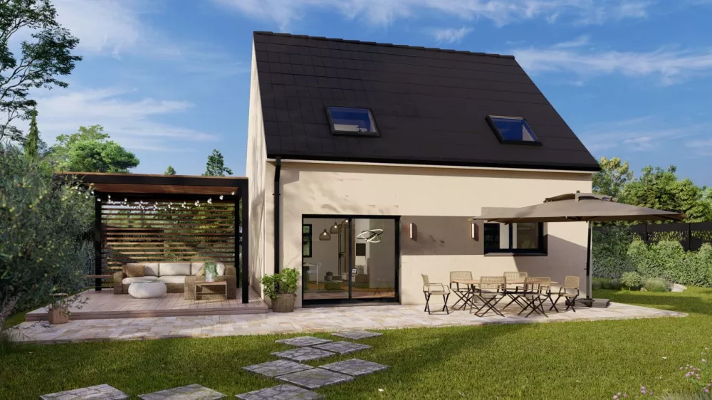 Image du modèle de maison Maison_CORALIA_3CH AG BIS JARDIN - BITON