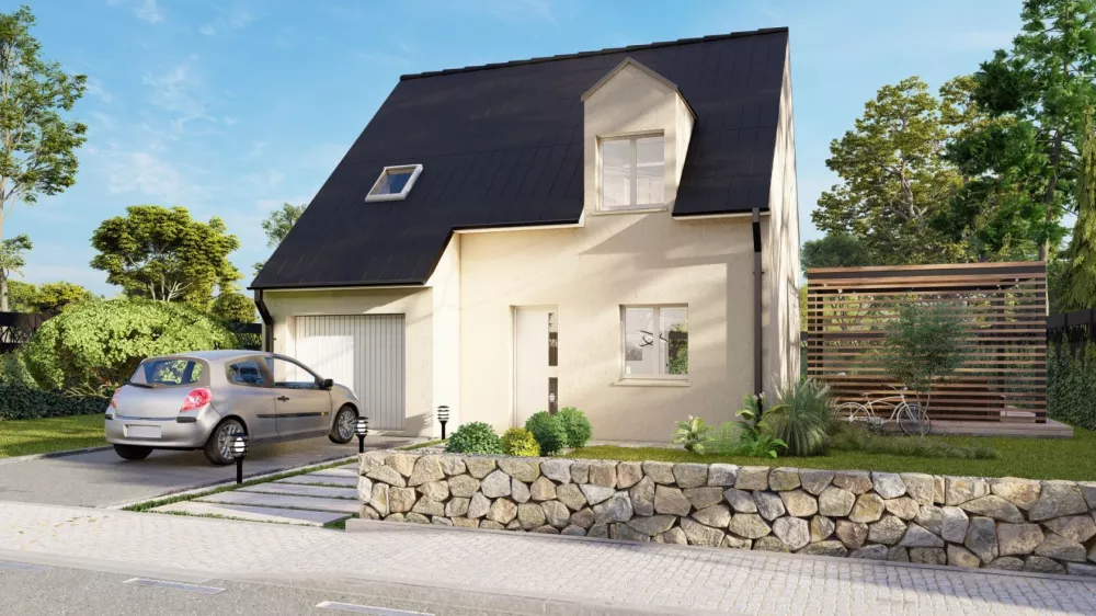 Image du modèle de maison Maison_CORALIA_3CH BIS RUE