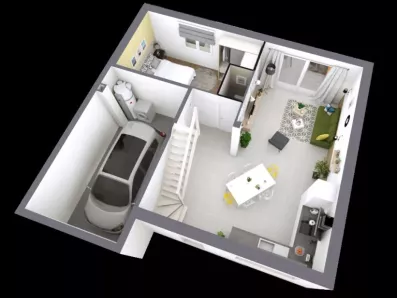 Image du modèle de maison CORALIA_4CH_AG AXO