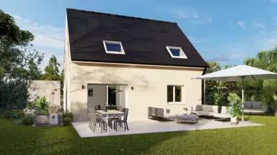 Image du modèle de maison Maison_CORALIA_4CH+ AG JARDIN- BLANC