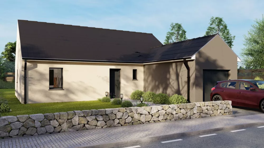 Image du modèle de maison maison_LILIA 3CH AG + RUE BITON