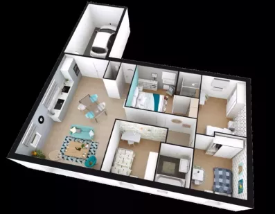 Image du modèle de maison LILIA_4CH+ AG_AXO