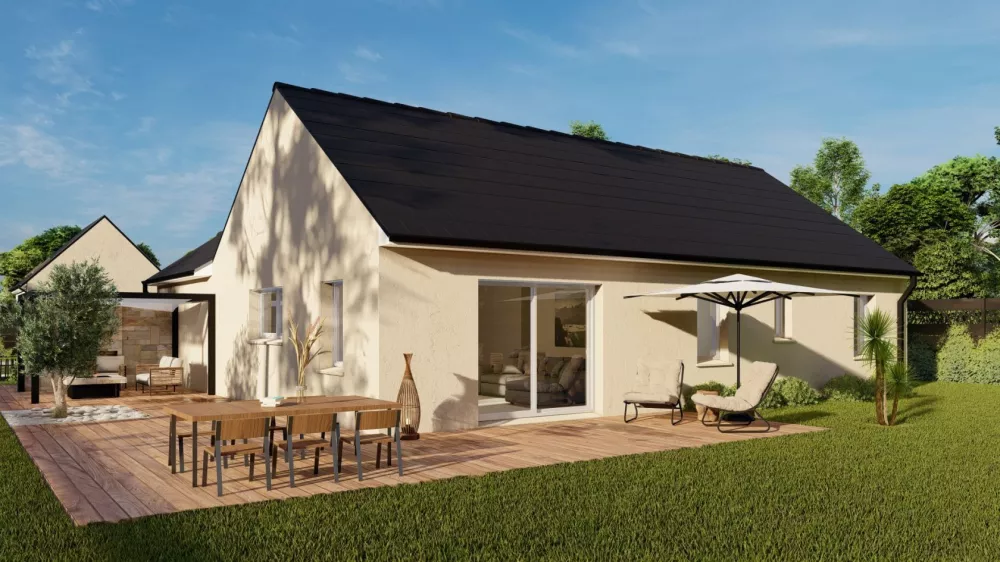 Image du modèle de maison maison_LILIA 4CH AG + JARDIN