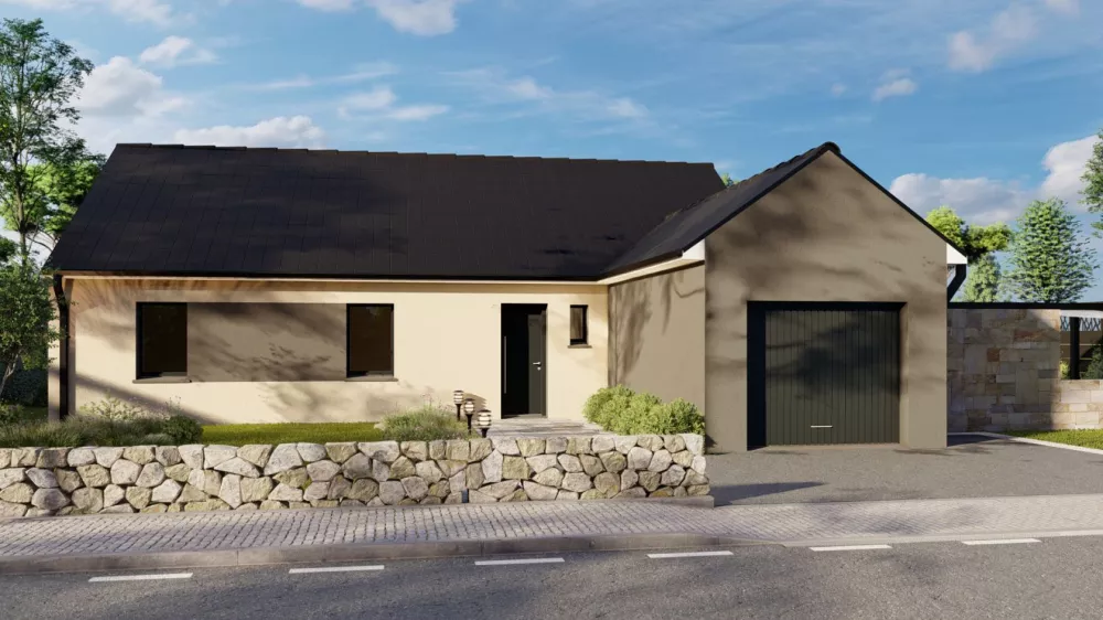 Image du modèle de maison maison_LILIA 4CH AG + RUE BITON