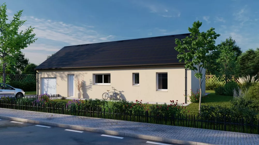 Image du modèle de maison REALIA_3CH+AG_NG_RUE