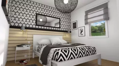 Image du modèle de maison REALIA_4CH AG VUE INTR CHB