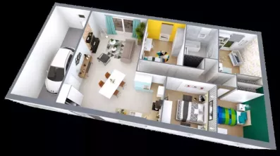 Image du modèle de maison REALIA_4CH AG XL AXO