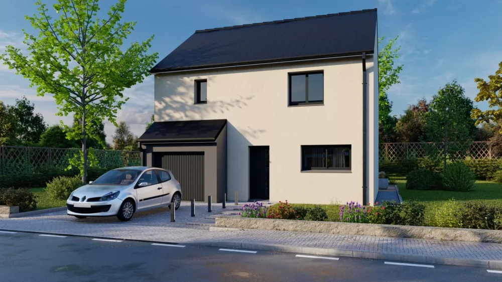 Image du modèle de maison Maison_ROSALIA-4CH-AG_RUE BI-TON