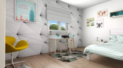 Image du modèle de maison ROSALIA_4CH AG VUE INTR CHAMBRE ADO