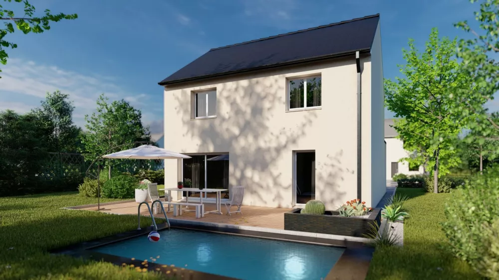 Image du modèle de maison Maison_ROSALIA-4CH+-AG_JARDIN