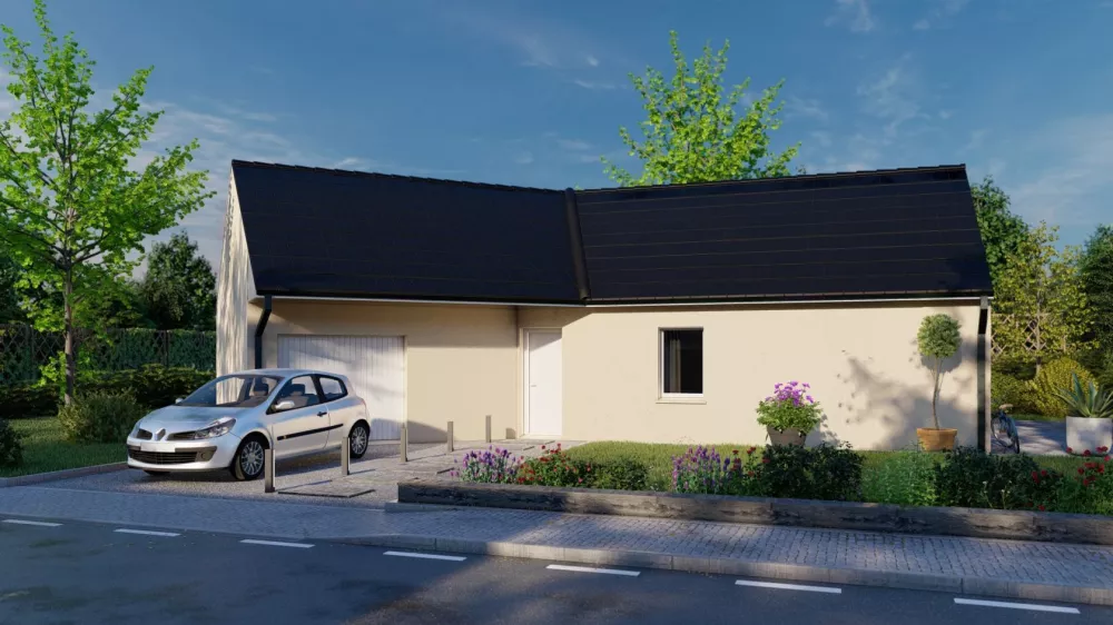 Image du modèle de maison Maison_VITALIA_3CH+AG_RUE