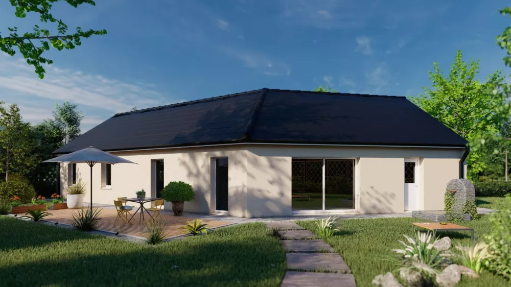 Image du modèle de maison Maison_VITALIA_4_CH _AG_JARDIN