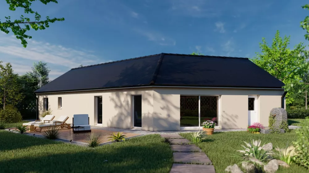 Image du modèle de maison Maison_VITALIA_4CH+AG_JARDIN