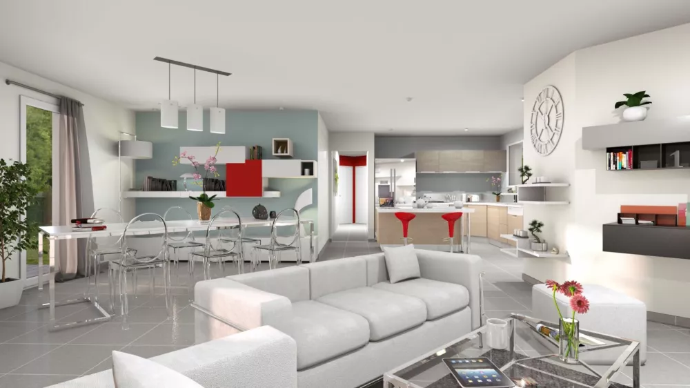 Image du modèle de maison VITALIA_4CH+ AG PERS INTR SJR