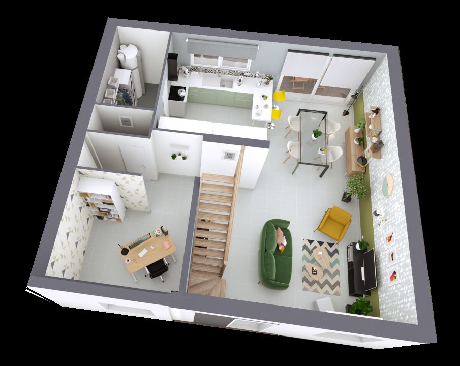 Image du modèle de maison CORALIA_3CH_SG