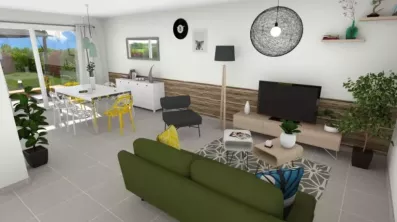 Image du modèle de maison Coralia 4CH SG vue int 1
