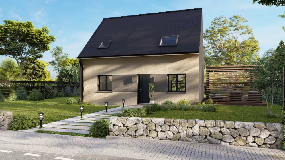 Image du modèle de maison Maison_CORALIA_4CH SG RUE - BITON