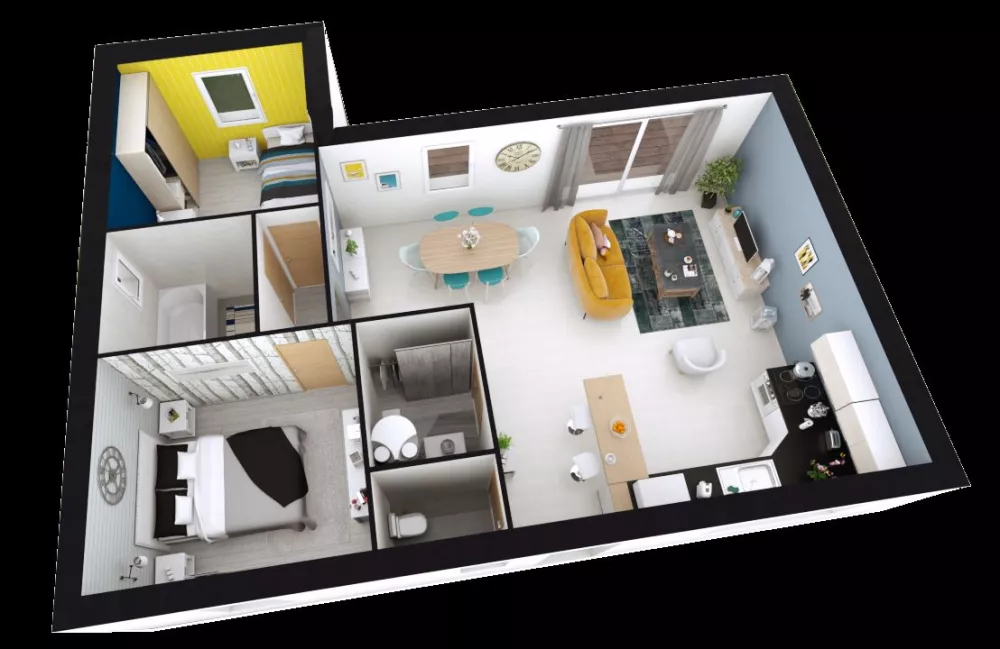 Image du modèle de maison LILIA 2CH_SG