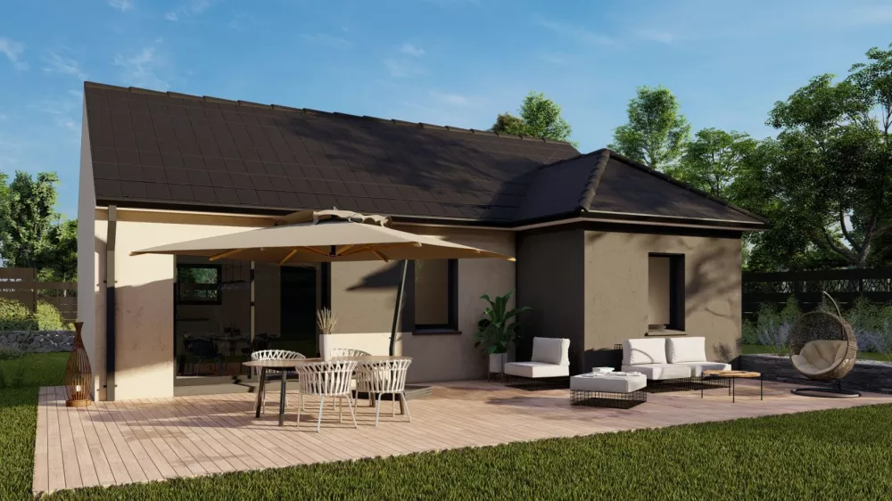 Image du modèle de maison maison_LILIA 2CH SG JARDIN BITON