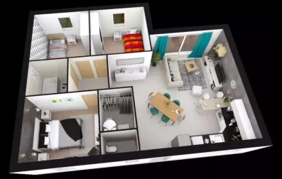 Image du modèle de maison LILIA_3CH_SG