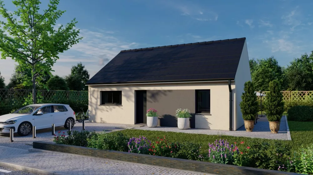 Image du modèle de maison Maison_REALIA_2CH_SG_RUE