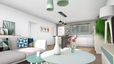 Image du modèle de maison REALIA_2CH SG VUE INTR SEJOUR 2
